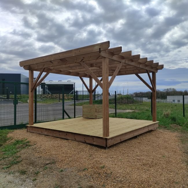  Kit Terrasse et kit pergola